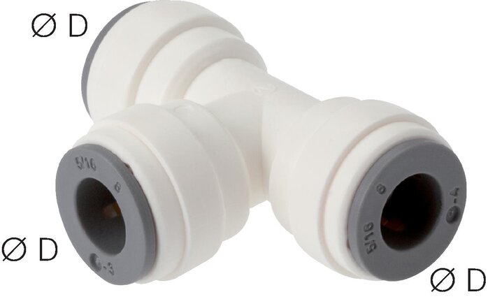 SANG-A T-push in fitting6mm, IQS-LE Industrial component