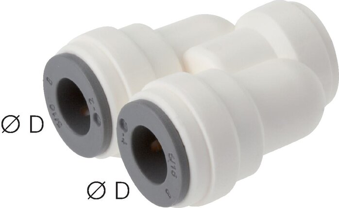 SANG-A U-push in fitting1/4" (6