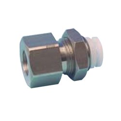SMC KGE06-01 Bulkhead push-in fitting
