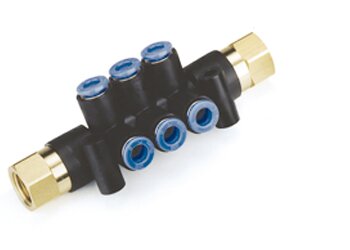 SMC KM12-06-02-6 Push-in manifold