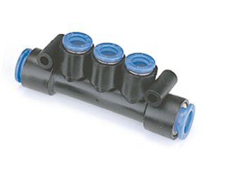 SMC KM13-08-10-3 Push-in manifold