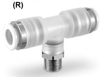 SMC KPQT04-02 T push-in fitting