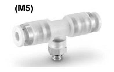 SMC KPQT04-M5 T push-in fitting