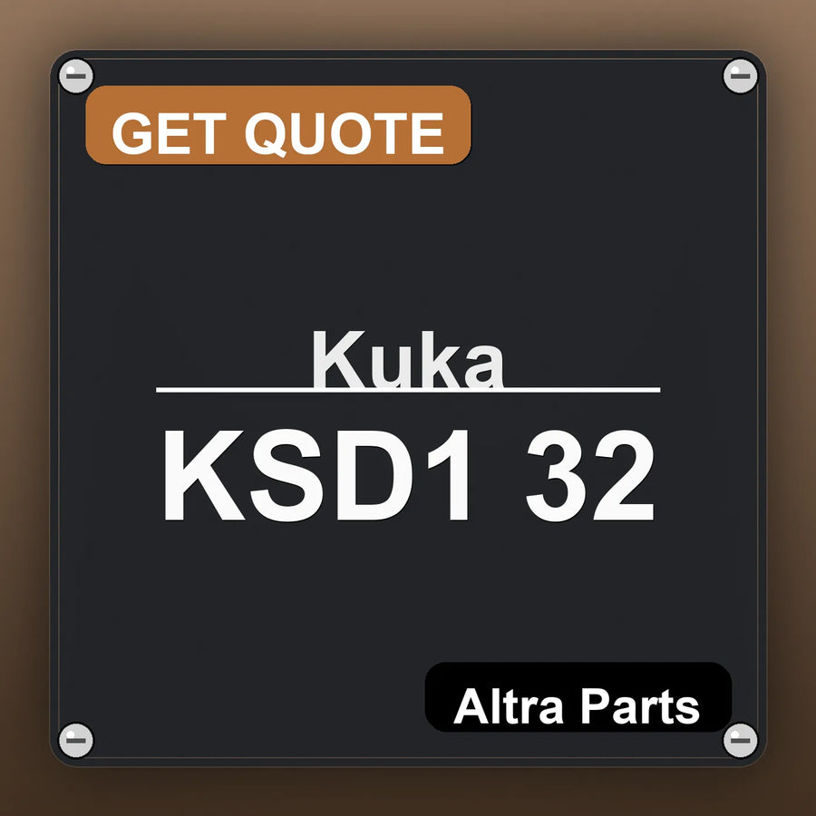 Kuka KSD1 32 industrial nameplate style image – Altra Parts. GET QUOTE.