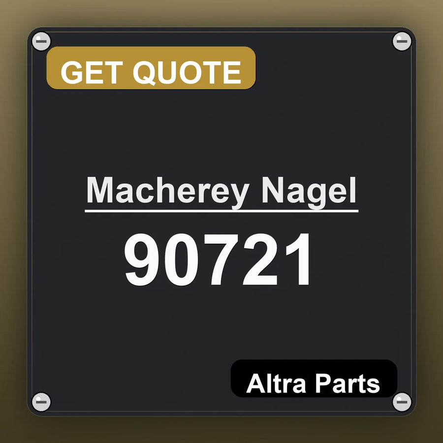 Macherey Nagel 90721 industrial nameplate style image – Altra Parts. GET QUOTE.