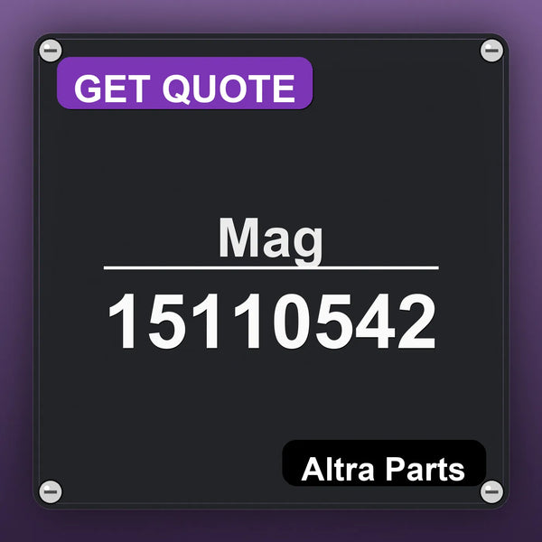 Mag 15110542 industrial nameplate style image – Altra Parts. GET QUOTE.