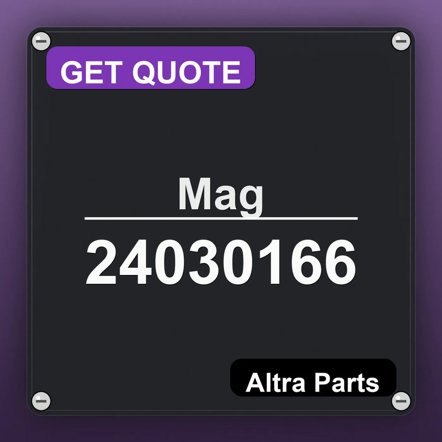 Mag 24030166 industrial nameplate style image – Altra Parts. GET QUOTE.