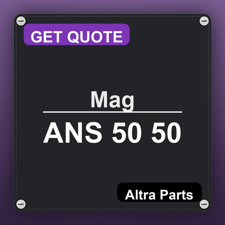 Mag ANS 50 50 industrial nameplate style image – Altra Parts. GET QUOTE.