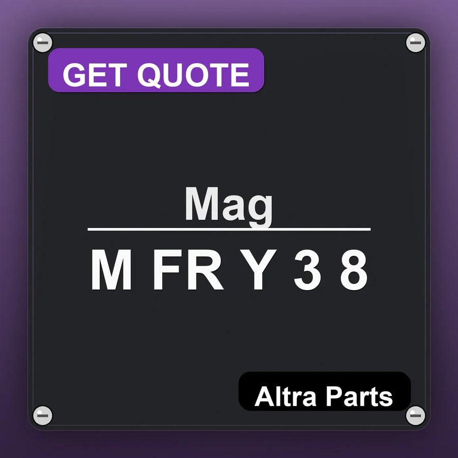 Mag M FR Y 3 8 industrial nameplate style image – Altra Parts. GET QUOTE.