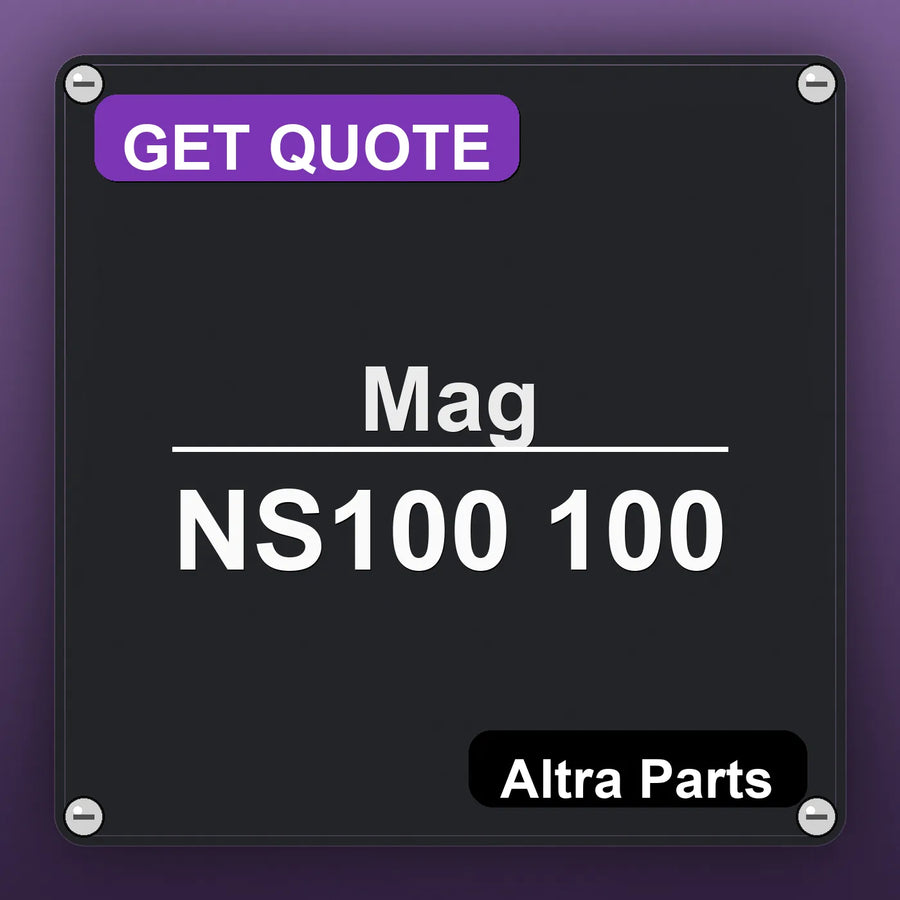 Mag NS100 100 industrial nameplate style image – Altra Parts. GET QUOTE.
