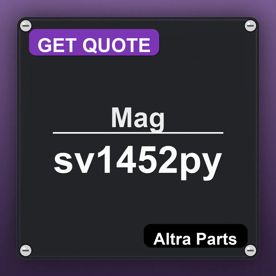 Mag sv1452py industrial nameplate style image – Altra Parts. GET QUOTE.