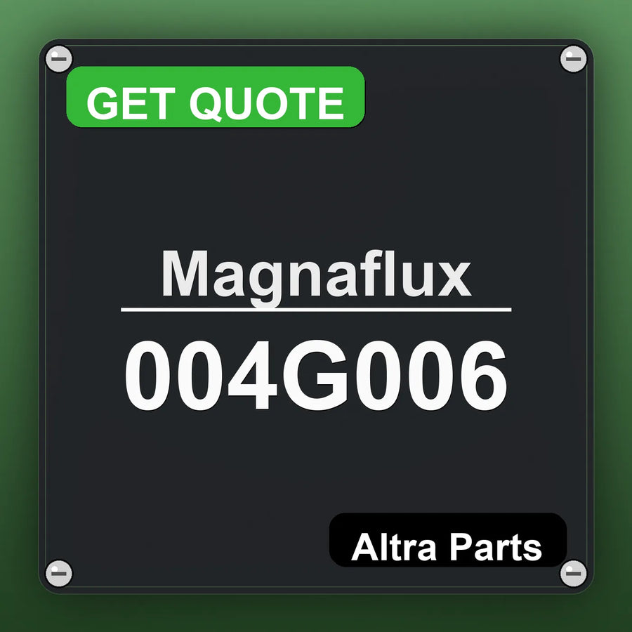 Magnaflux 004G006 industrial nameplate style image – Altra Parts. GET QUOTE.