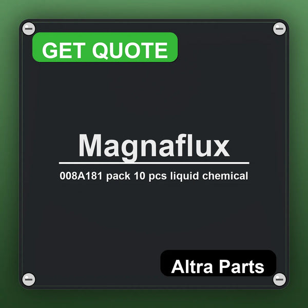 Magnaflux 008A181 pack 10 pcs liquid chemical industrial nameplate style image – Altra Parts. GET QUOTE.