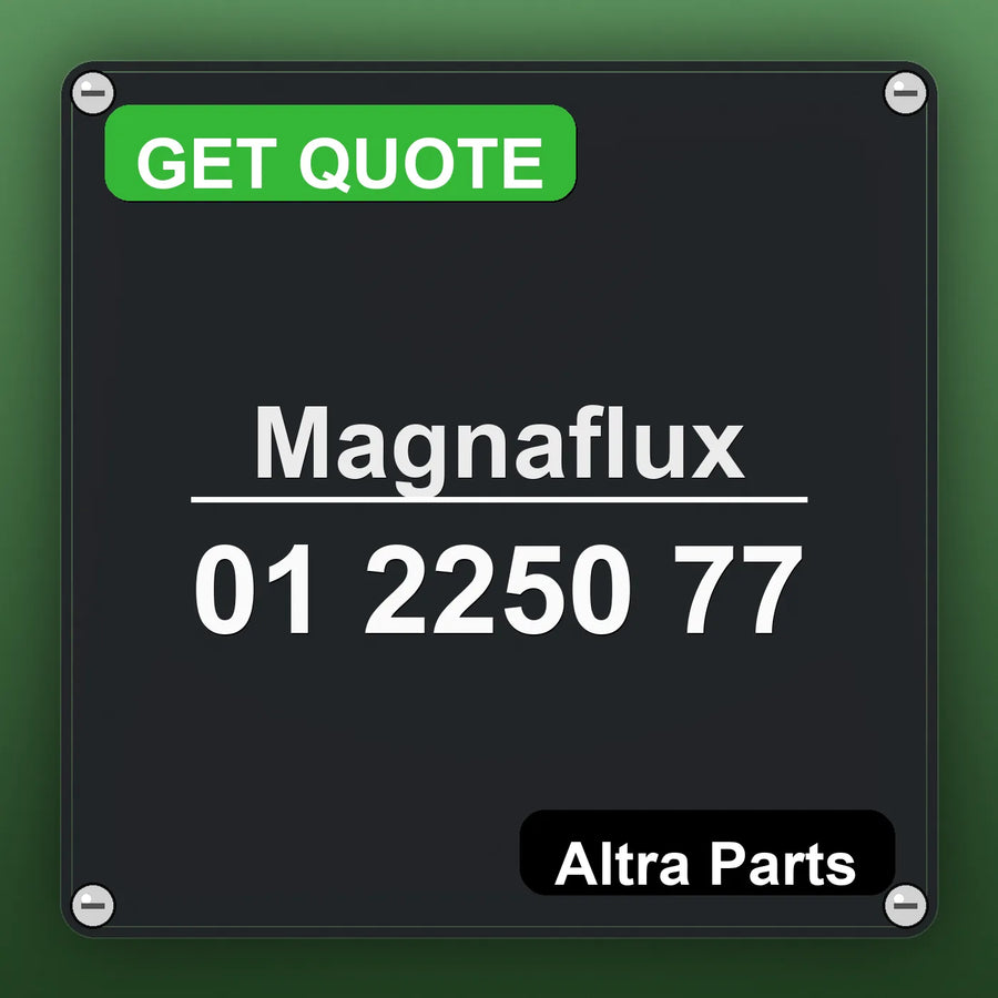 Magnaflux 01 2250 77 industrial nameplate style image – Altra Parts. GET QUOTE.