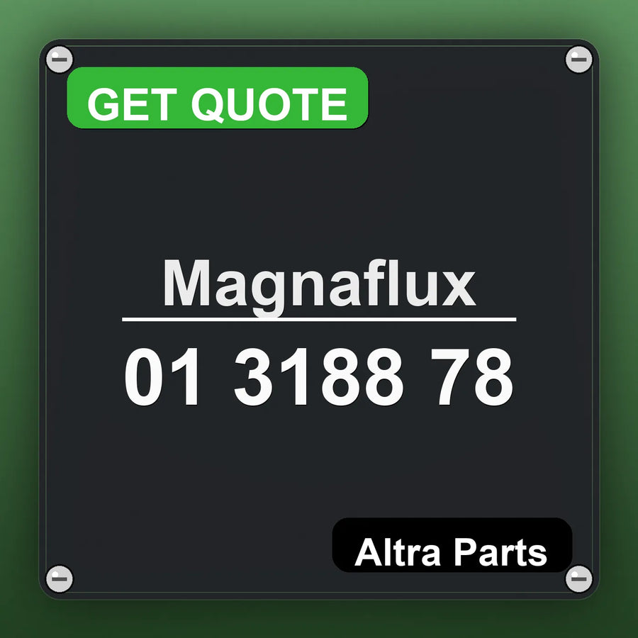 Magnaflux 01 3188 78 industrial nameplate style image – Altra Parts. GET QUOTE.