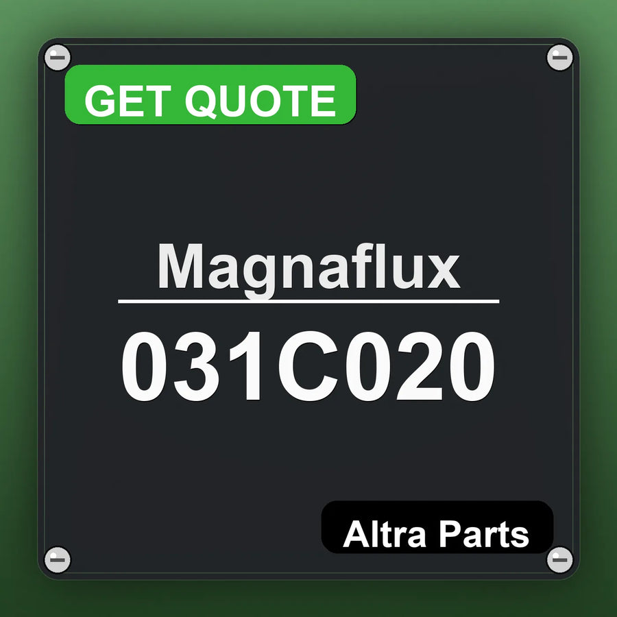 Magnaflux 031C020 industrial nameplate style image – Altra Parts. GET QUOTE.