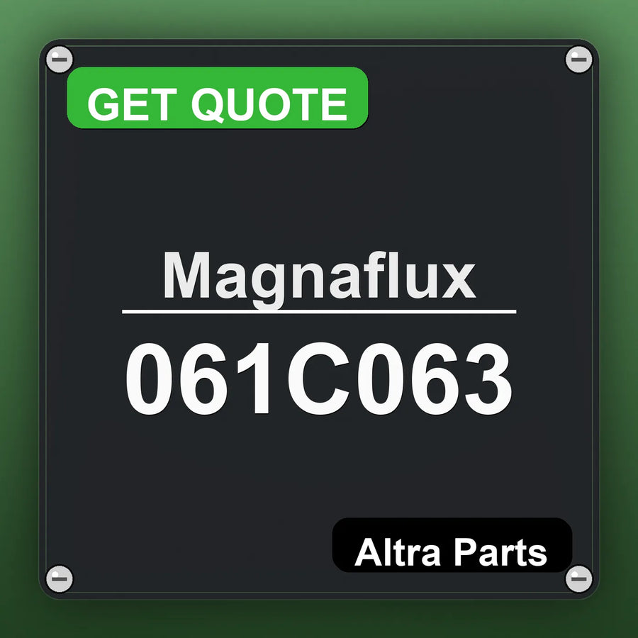 Magnaflux 061C063 industrial nameplate style image – Altra Parts. GET QUOTE.
