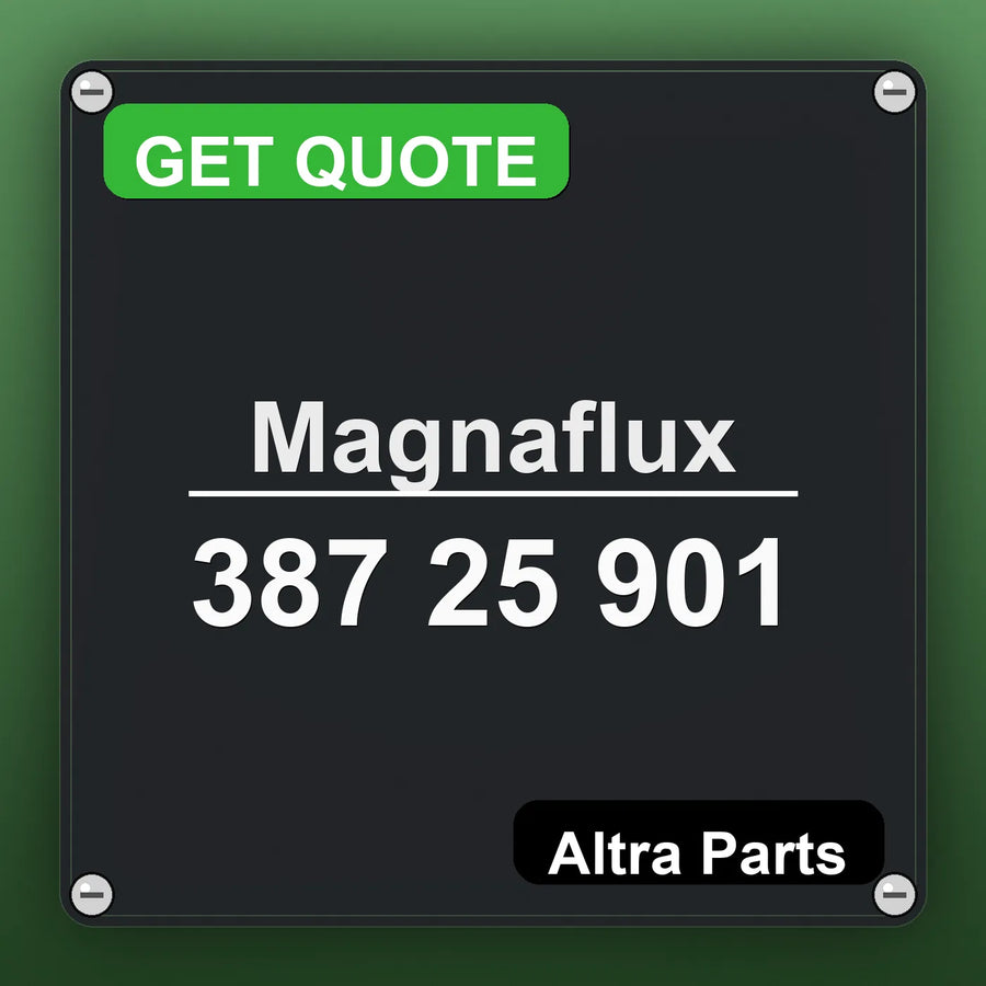 Magnaflux 387 25 901 industrial nameplate style image – Altra Parts. GET QUOTE.