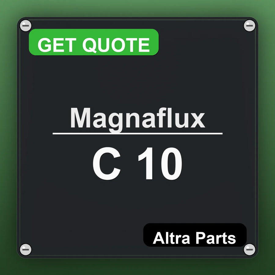 Magnaflux C 10 industrial nameplate style image – Altra Parts. GET QUOTE.