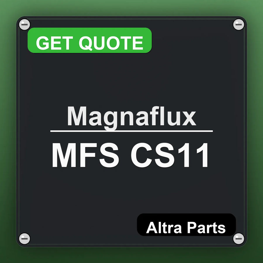 Magnaflux MFS CS11 industrial nameplate style image – Altra Parts. GET QUOTE.