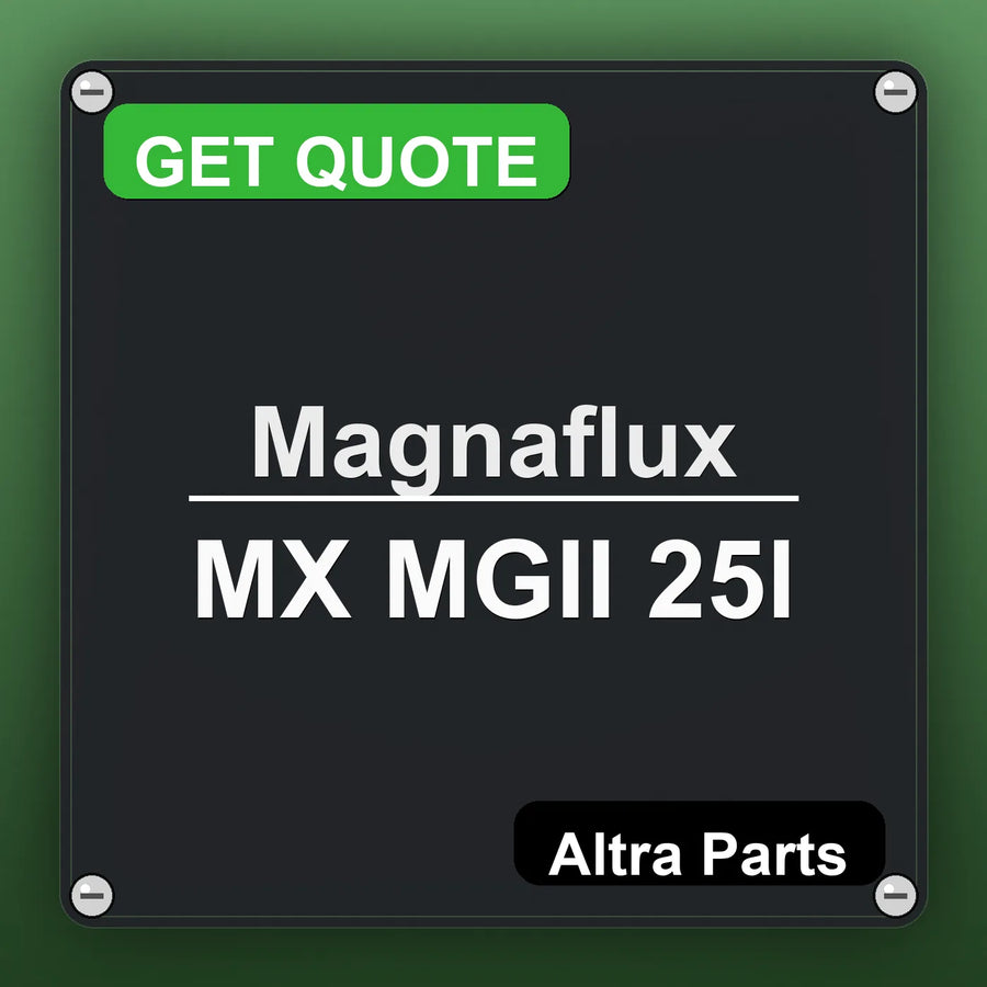 Magnaflux MX MGII 25l industrial nameplate style image – Altra Parts. GET QUOTE.