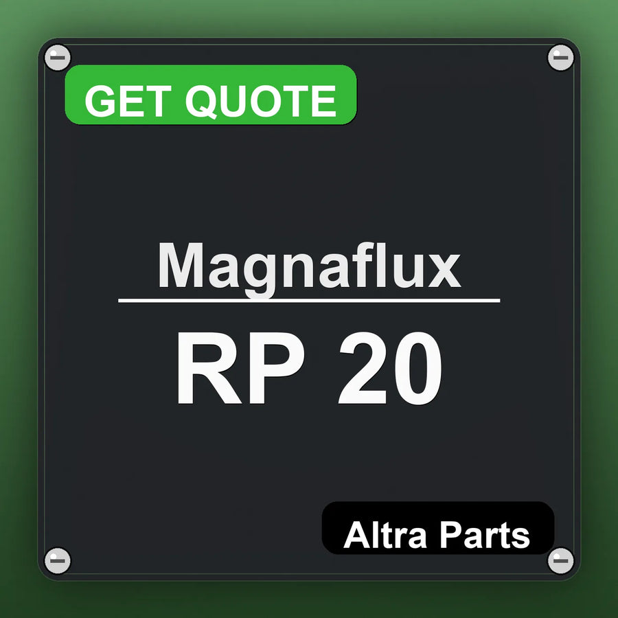 Magnaflux RP 20 industrial nameplate style image – Altra Parts. GET QUOTE.