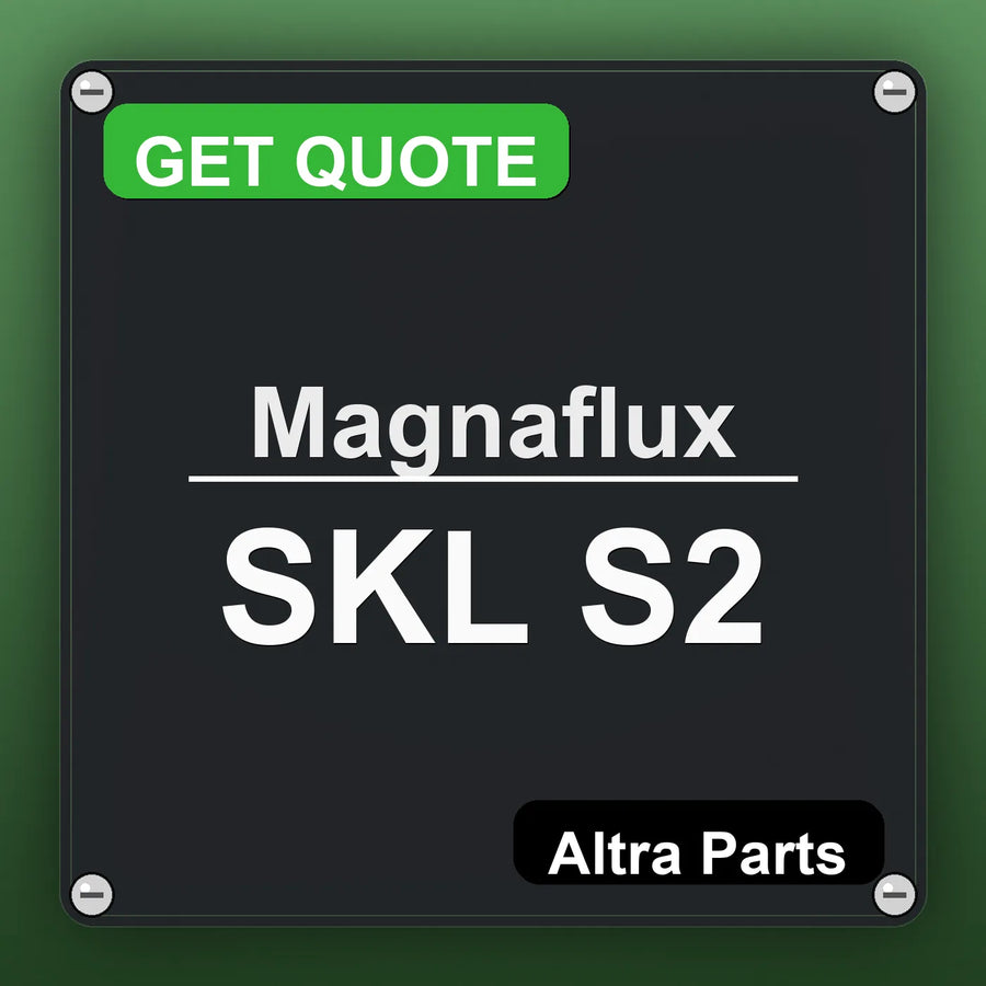 Magnaflux SKL S2 industrial nameplate style image – Altra Parts. GET QUOTE.
