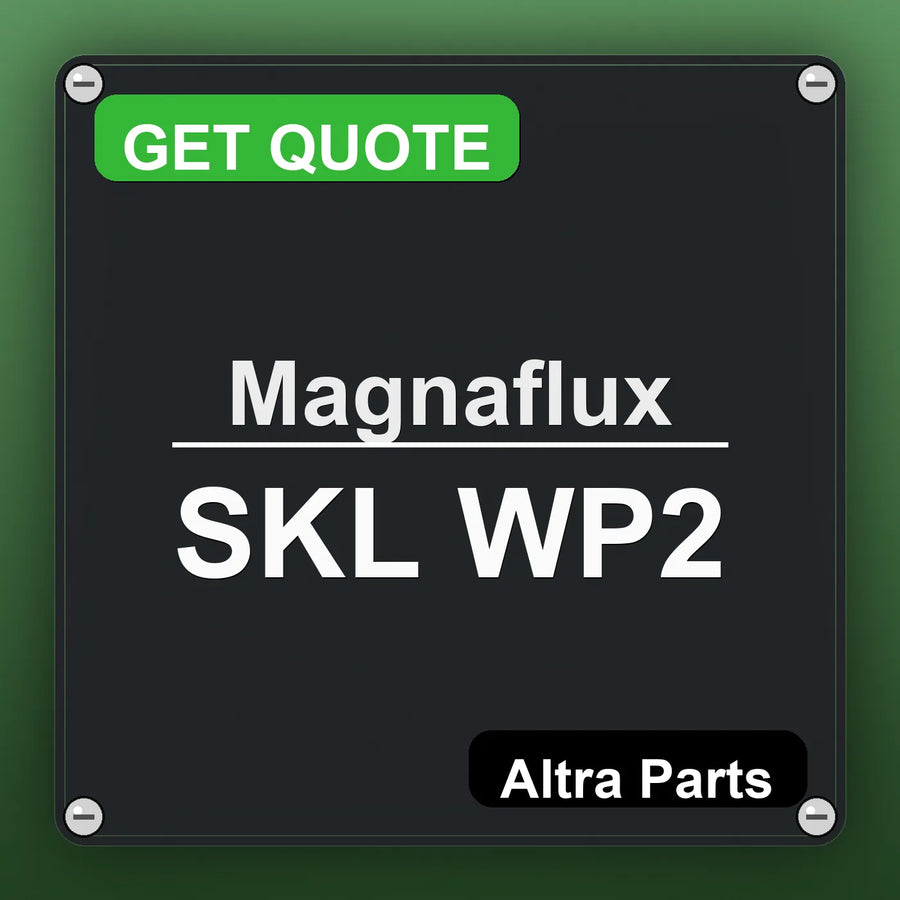 Magnaflux SKL WP2 industrial nameplate style image – Altra Parts. GET QUOTE.