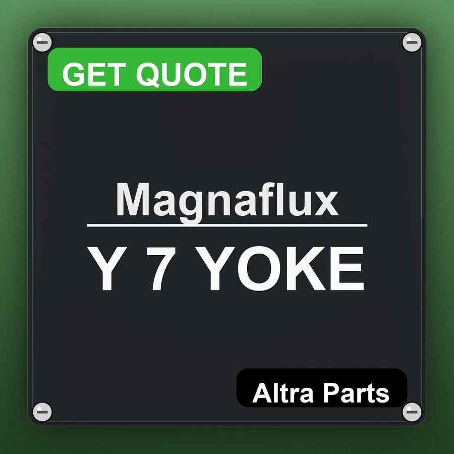 Magnaflux Y 7 YOKE industrial nameplate style image – Altra Parts. GET QUOTE.