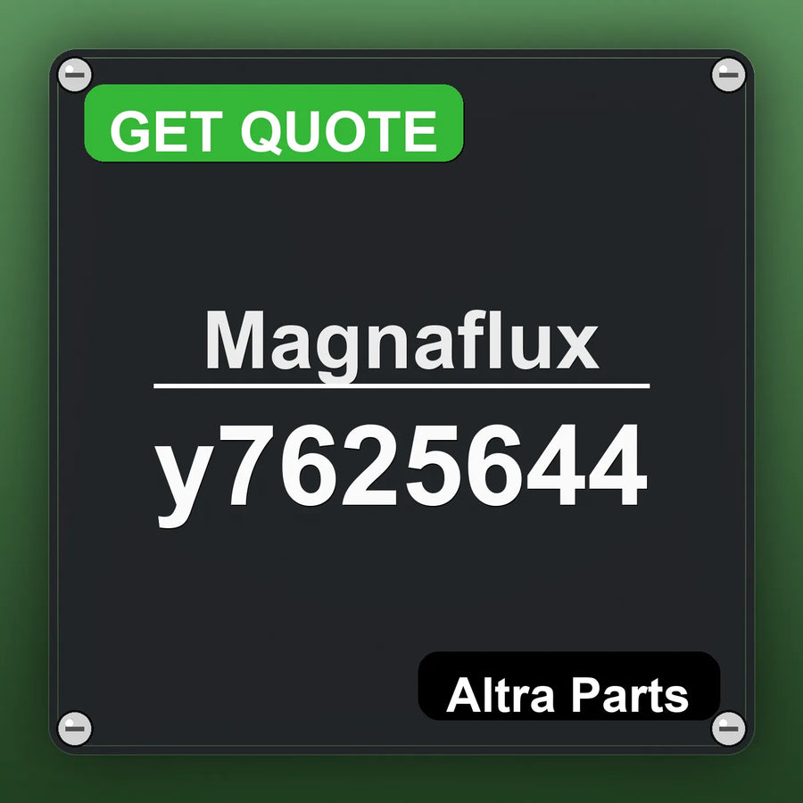 Magnaflux y7625644 industrial nameplate style image – Altra Parts. GET QUOTE.