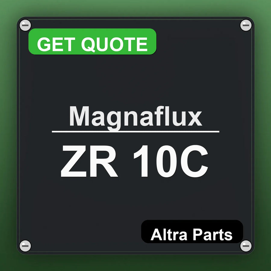 Magnaflux ZR 10C industrial nameplate style image – Altra Parts. GET QUOTE.