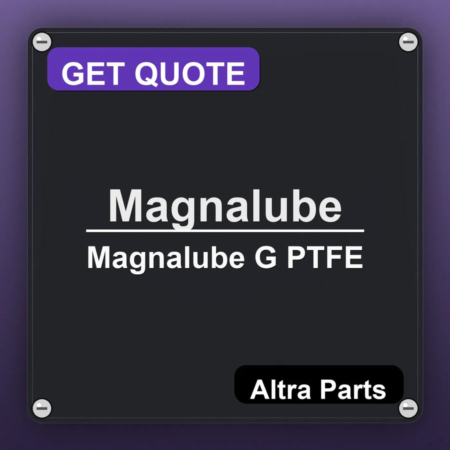 Magnalube Magnalube G PTFE industrial nameplate style image – Altra Parts. GET QUOTE.