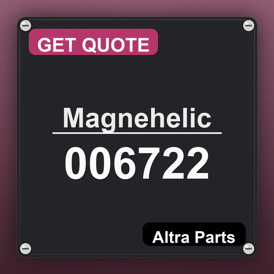 Magnehelic 006722 industrial nameplate style image – Altra Parts. GET QUOTE.