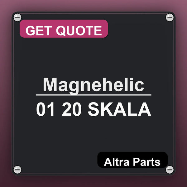 Magnehelic 01 20 SKALA industrial nameplate style image – Altra Parts. GET QUOTE.