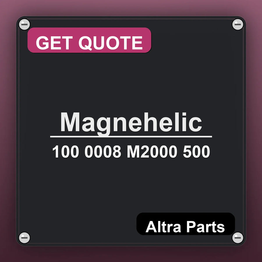 Magnehelic 100 0008 M2000 500 industrial nameplate style image – Altra Parts. GET QUOTE.