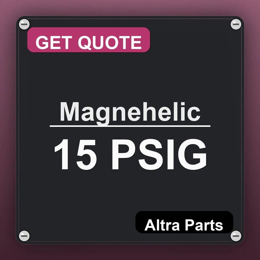 Magnehelic 15 PSIG industrial nameplate style image – Altra Parts. GET QUOTE.