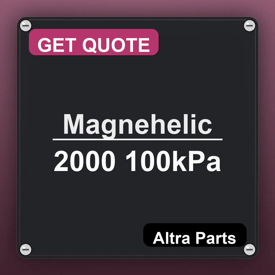 Magnehelic 2000 100kPa industrial nameplate style image – Altra Parts. GET QUOTE.