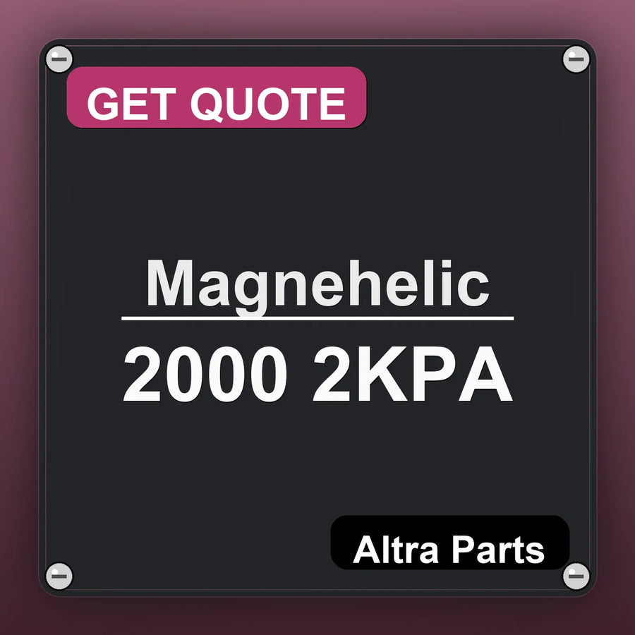 Magnehelic 2000 2KPA industrial nameplate style image – Altra Parts. GET QUOTE.