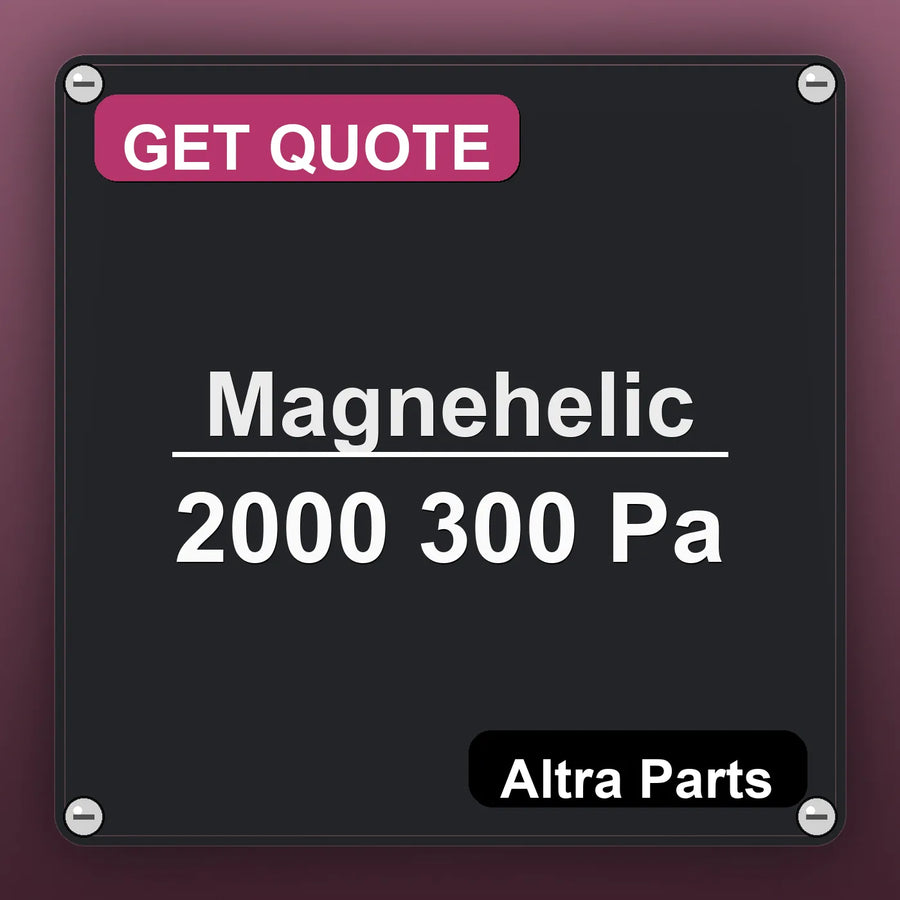 Magnehelic 2000 300 Pa industrial nameplate style image – Altra Parts. GET QUOTE.