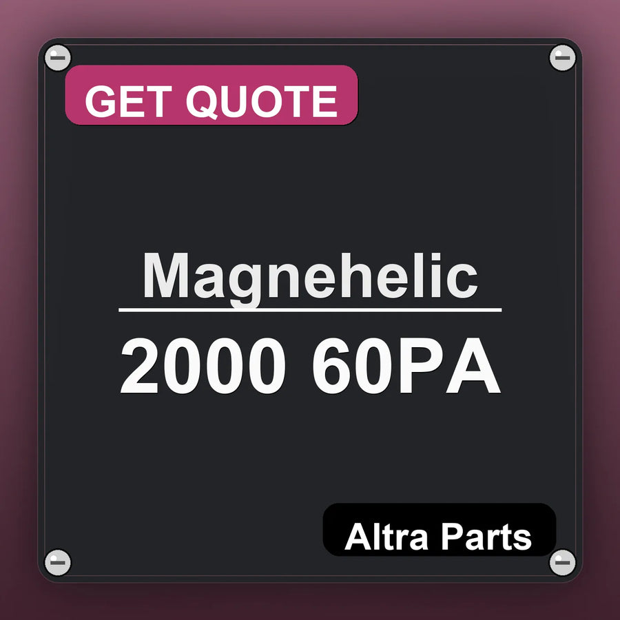 Magnehelic 2000 60Pa industrial nameplate style image – Altra Parts. GET QUOTE.