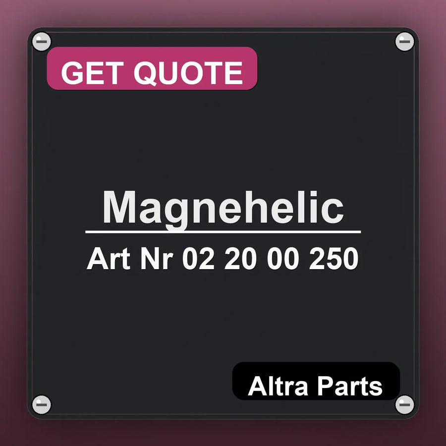 Magnehelic Art Nr 02 20 00 250 industrial nameplate style image – Altra Parts. GET QUOTE.
