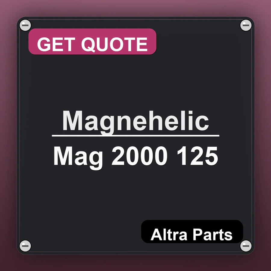 Magnehelic Mag 2000 125 industrial nameplate style image – Altra Parts. GET QUOTE.