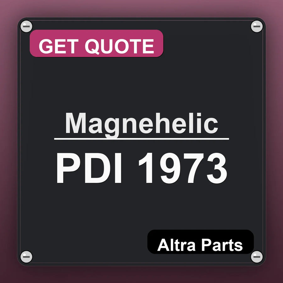 Magnehelic PDI 1973 industrial nameplate style image – Altra Parts. GET QUOTE.