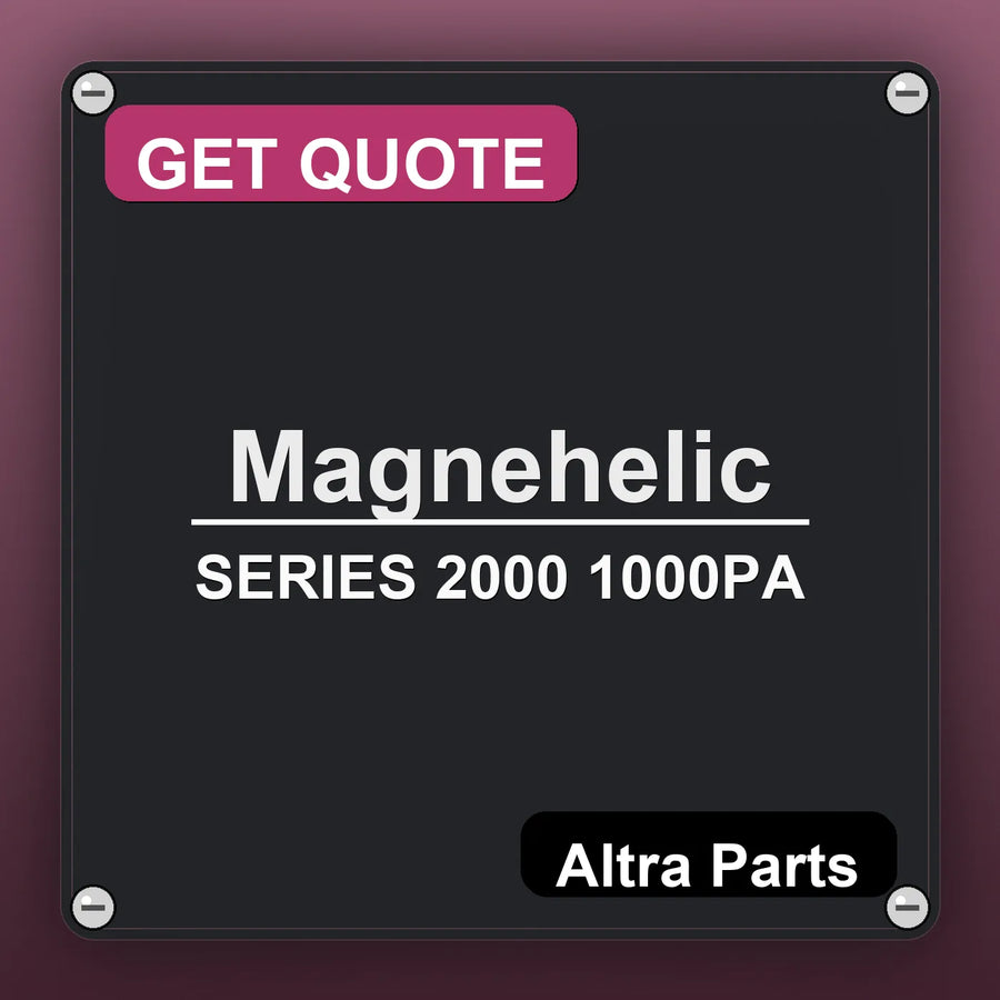 Magnehelic SERIES 2000 1000PA industrial nameplate style image – Altra Parts. GET QUOTE.