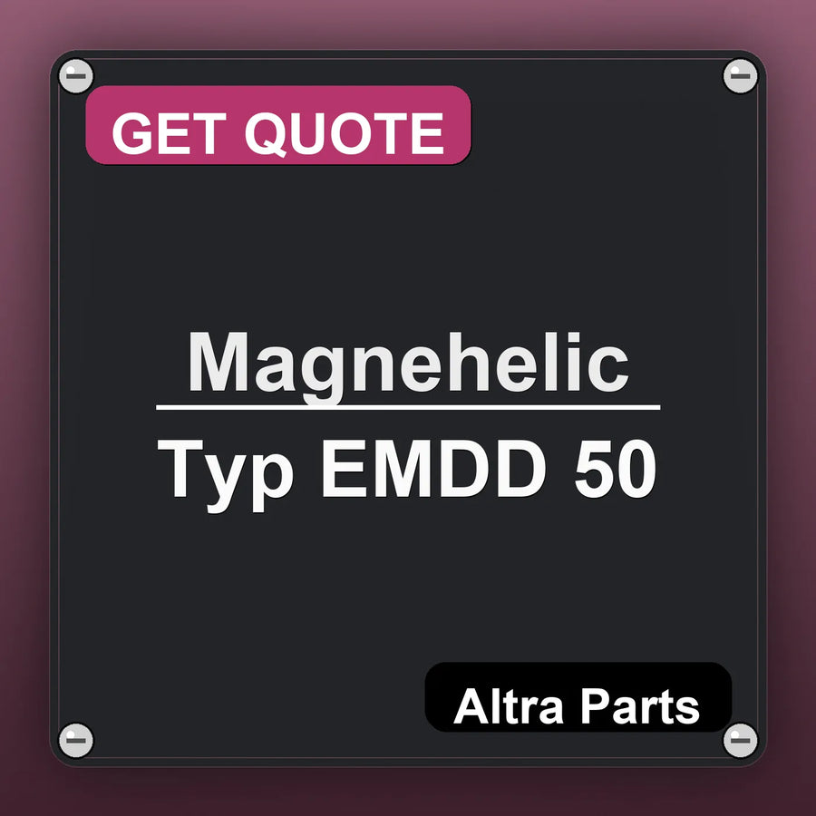 Magnehelic Typ EMDD 50 industrial nameplate style image – Altra Parts. GET QUOTE.