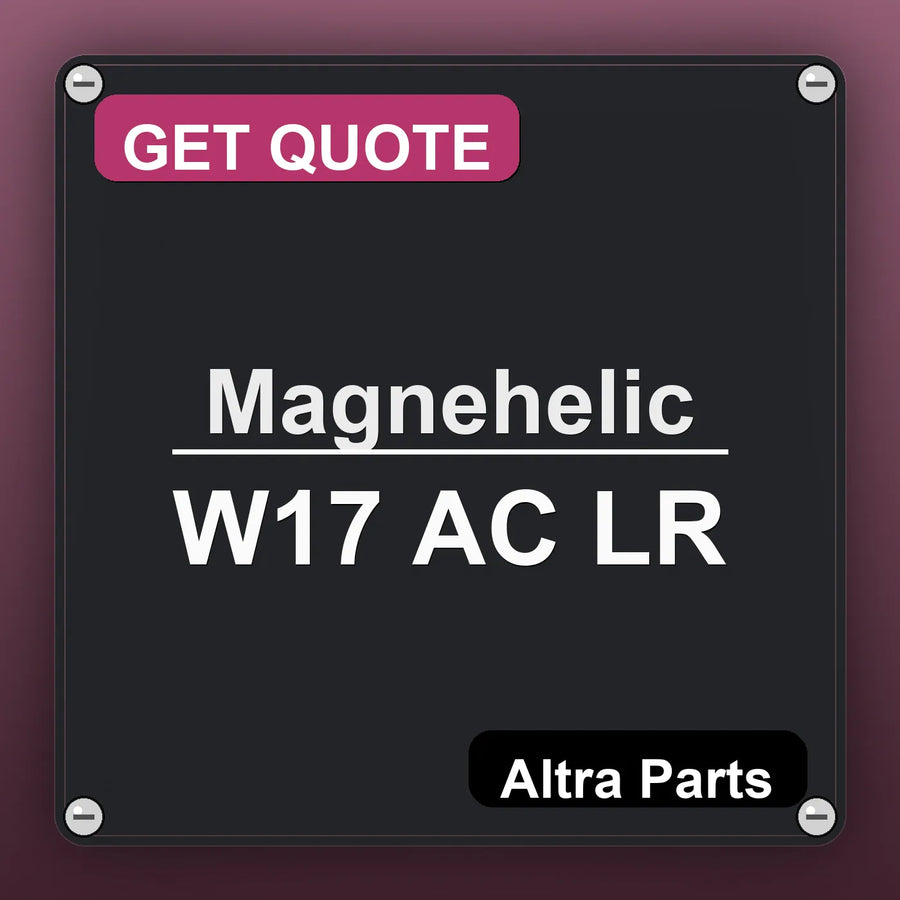 Magnehelic W17 AC LR industrial nameplate style image – Altra Parts. GET QUOTE.