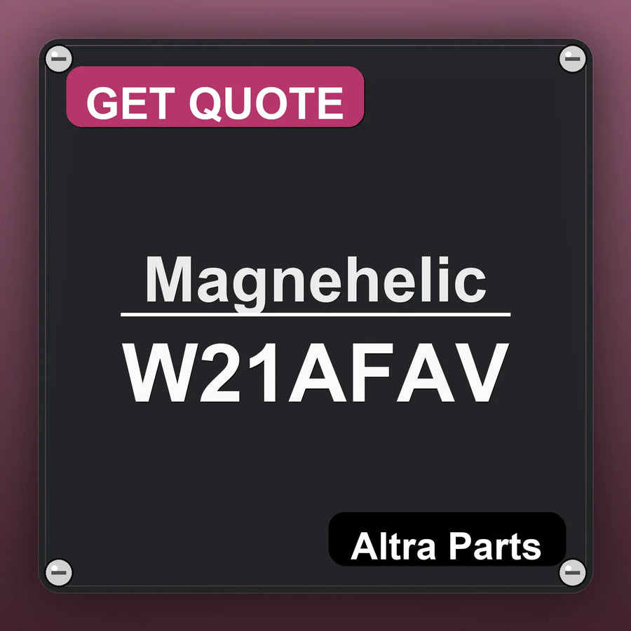 Magnehelic W21AFAV industrial nameplate style image – Altra Parts. GET QUOTE.