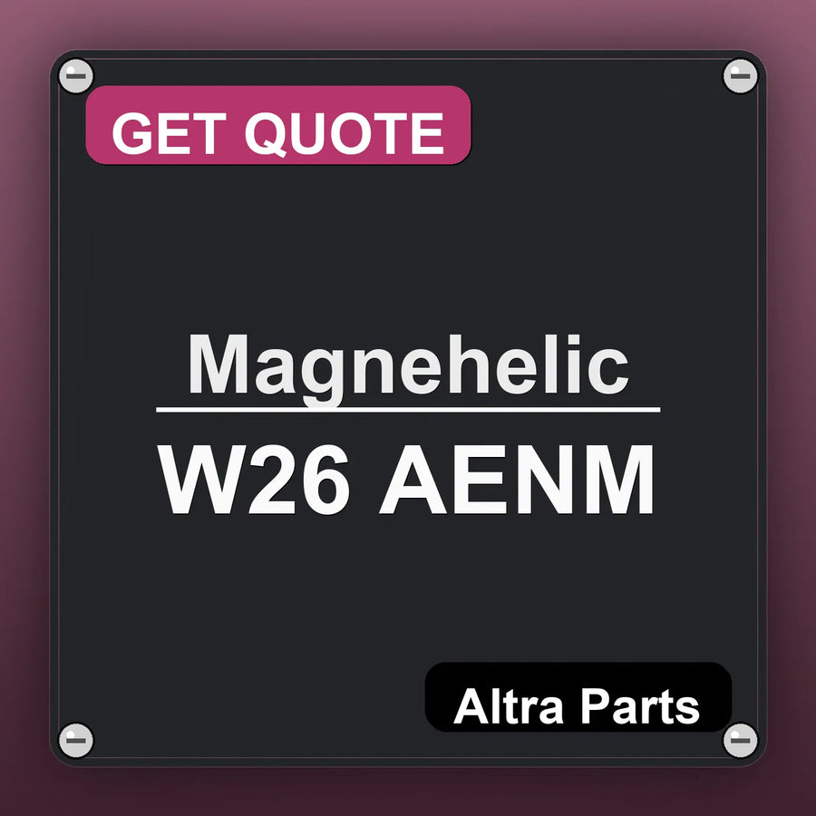 Magnehelic W26 AENM industrial nameplate style image – Altra Parts. GET QUOTE.