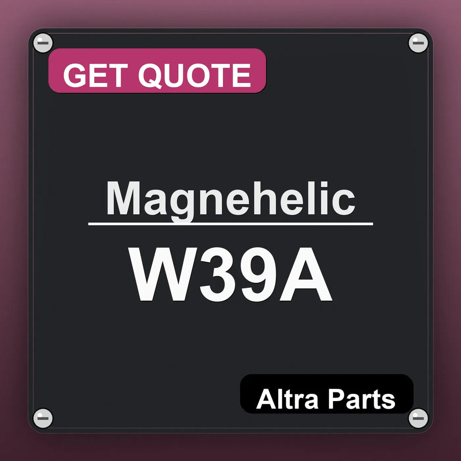 Magnehelic W39A industrial nameplate style image – Altra Parts. GET QUOTE.