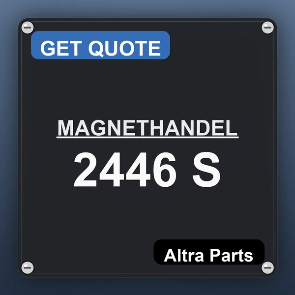 MAGNETHANDEL 2446 S industrial nameplate style image – Altra Parts. GET QUOTE.